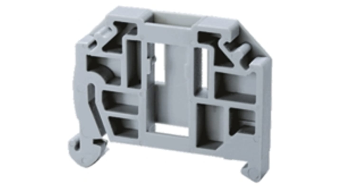 RS PRO End Clamp for Use with ADL Series Terminal Block, AS Series Terminal Block, ATL Series Terminal Block, CSC