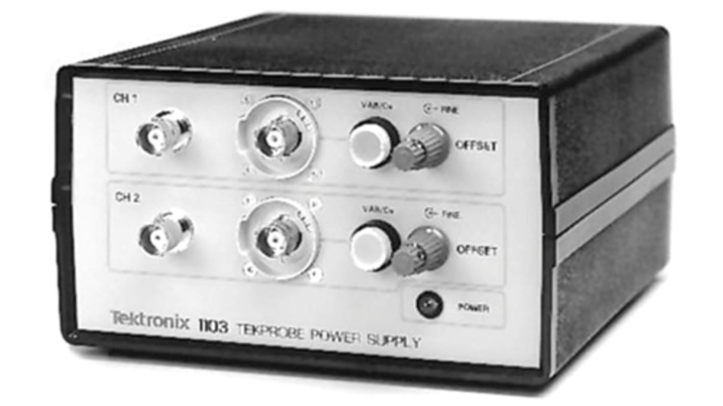 Alimentation de batterie d'oscilloscope, Tektronix, 1103, à utiliser avec la série ADA400A, P5205, P5210, P6205, P6243,