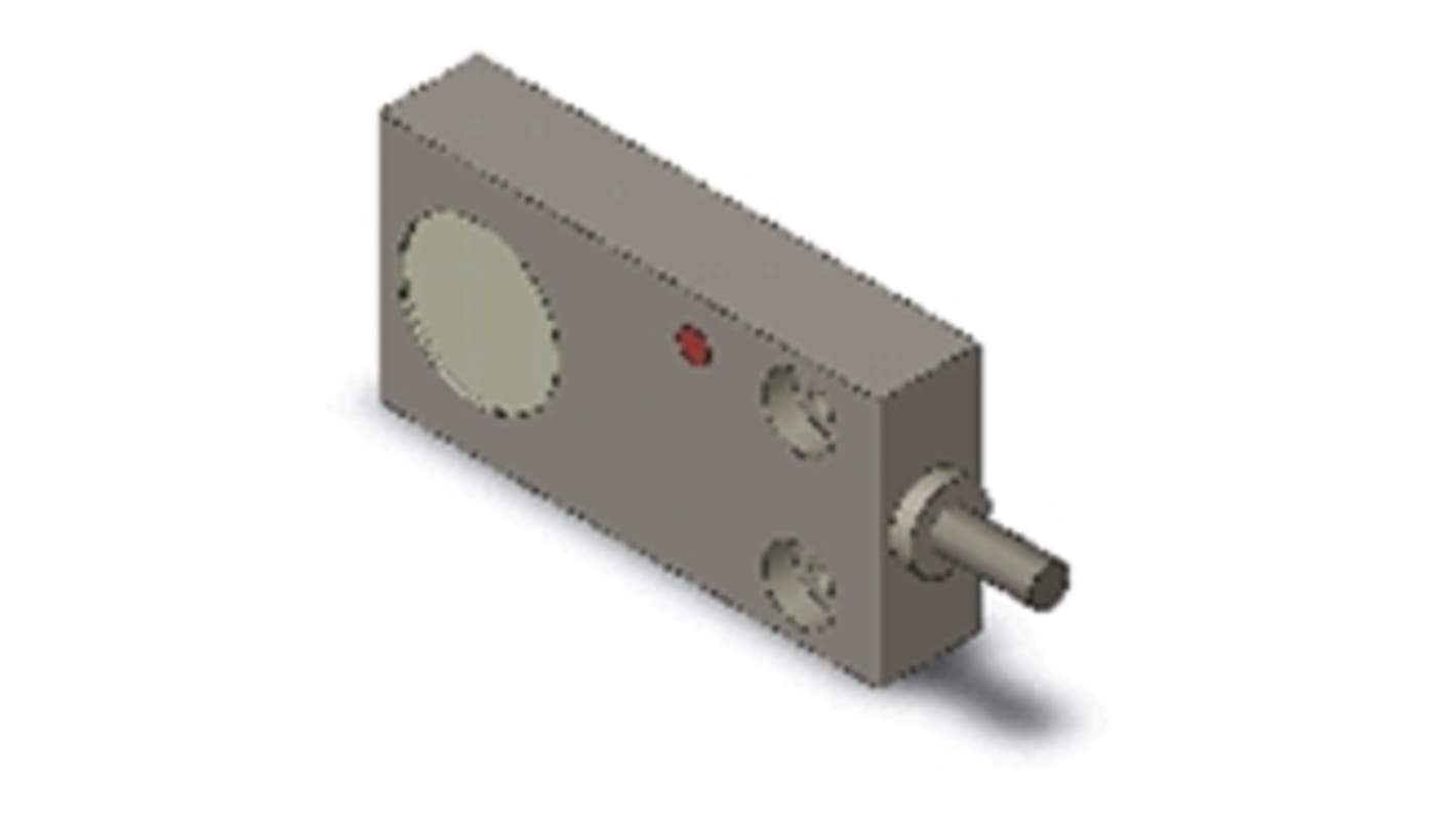 Omron Inductive Block-Style Proximity Sensor, 5 mm Detection, 12 → 24 V dc, IP67