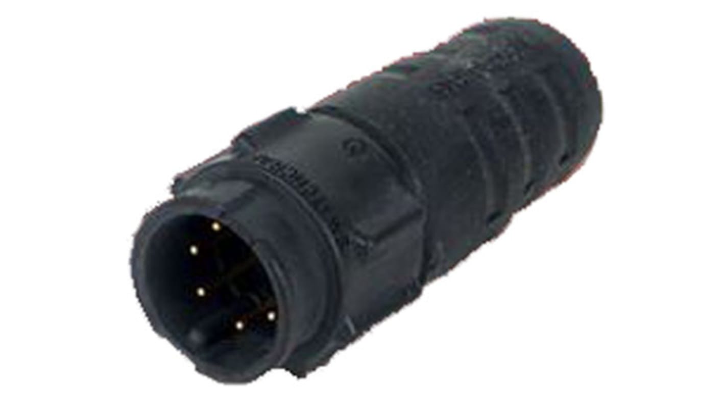 Switchcraft Circular Connector, 2 Contacts, Cable Mount, Plug, Male, IP68, IP69K, EN3 Series