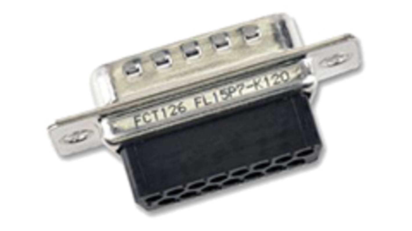 FCT from Molex FL 15 Way Cable Mount D-sub Connector Plug