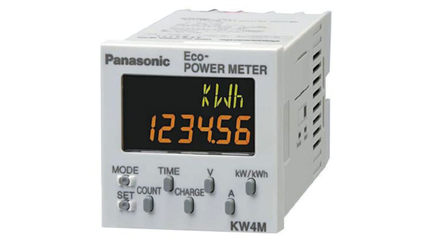 Panasonic 1, 3 Phase LCD Energy Meter