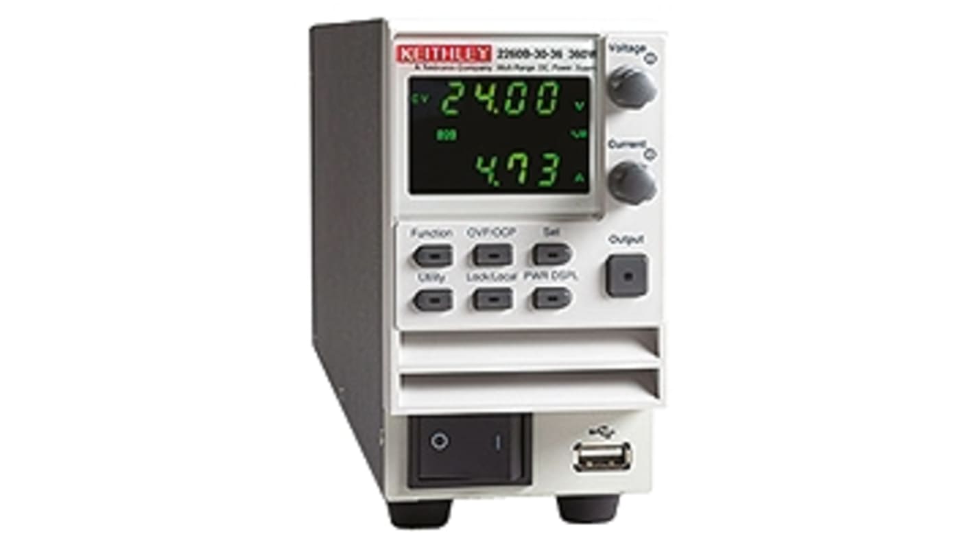 Keithley 2260B Series Digital Bench Power Supply, 0 → 800V, 0 → 1.44A, 1-Output, 360W - UKAS Calibrated