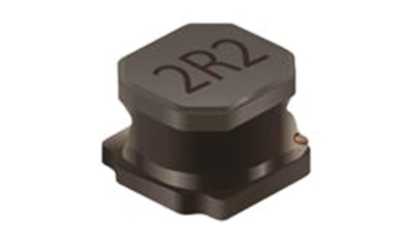 Bourns, SRN5040, 5040 Shielded Wire-wound SMD Inductor with a Ferrite Core, 27 μH ±20% Semi-Shielded 1.3A Idc Q:17