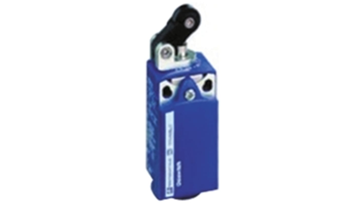 Telemecanique Sensors OsiSense XC Series Roller Plunger Limit Switch, NO/NC, IP66, IP67, DPST, Plastic Housing, 240V ac