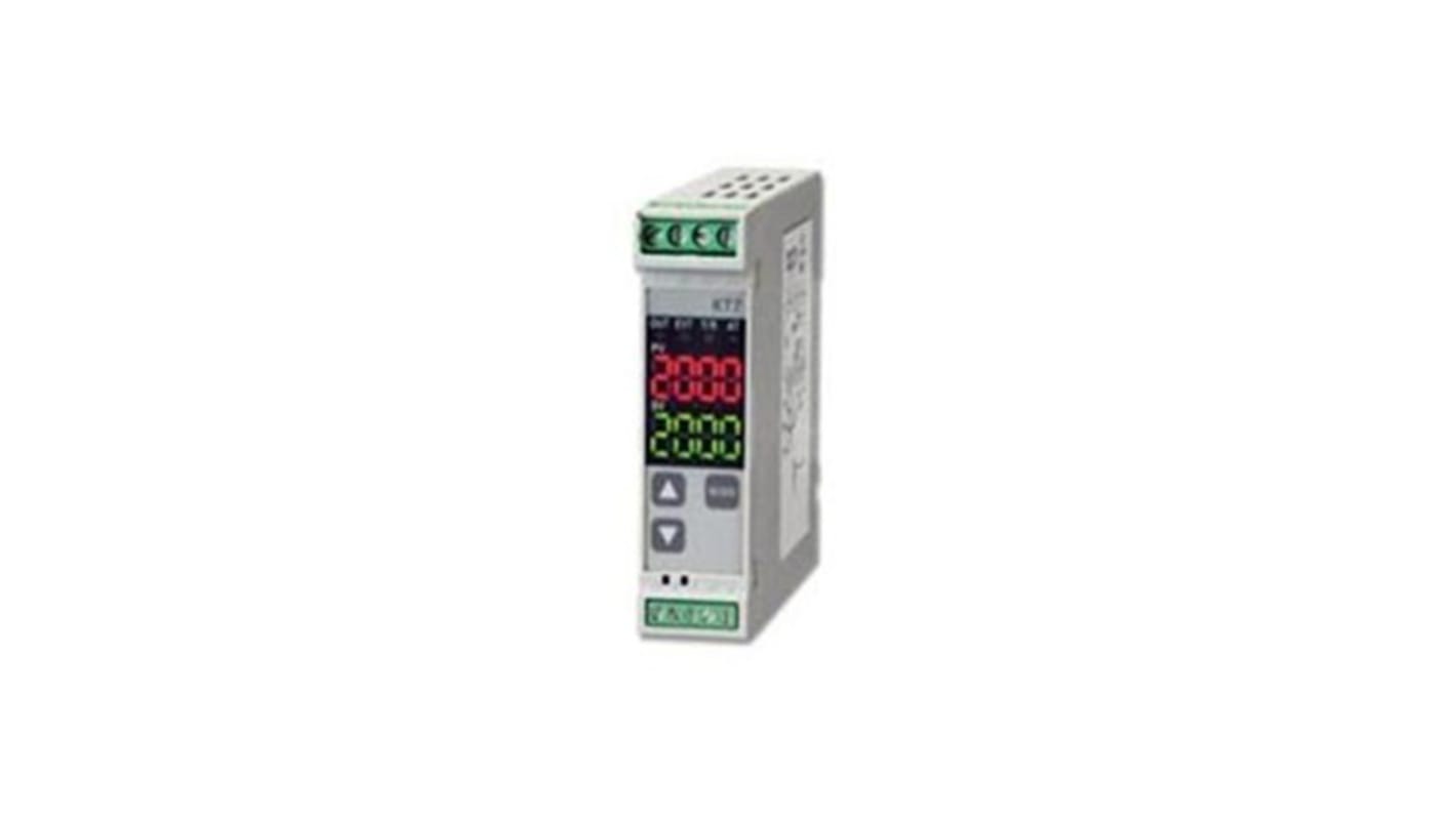 Controlador de temperatura PID Panasonic serie KT7, 22.5 x 75mm, 24 V ac / dc, 1 salida Relé