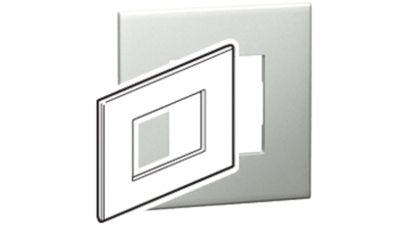 Legrand 1 Gang Polycarbonate Italian/US Standard Cover Plate