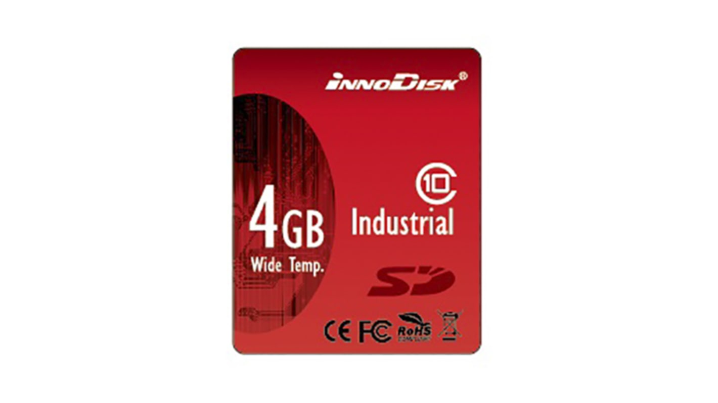 InnoDisk 4 GB SD SD Card, Class 10