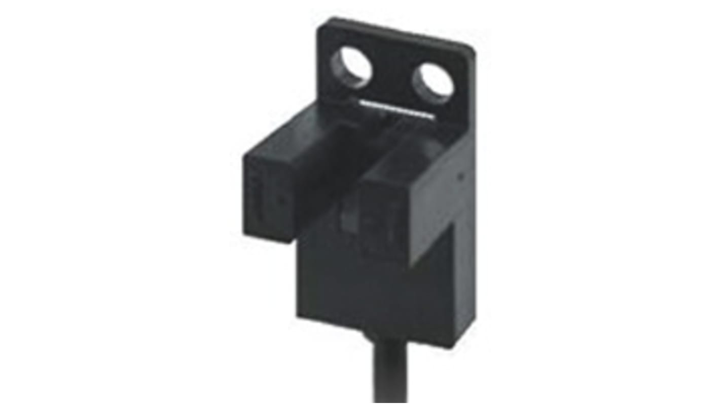 Omron Through Beam Photoelectric Sensor, Fork Sensor, 5 mm Detection Range