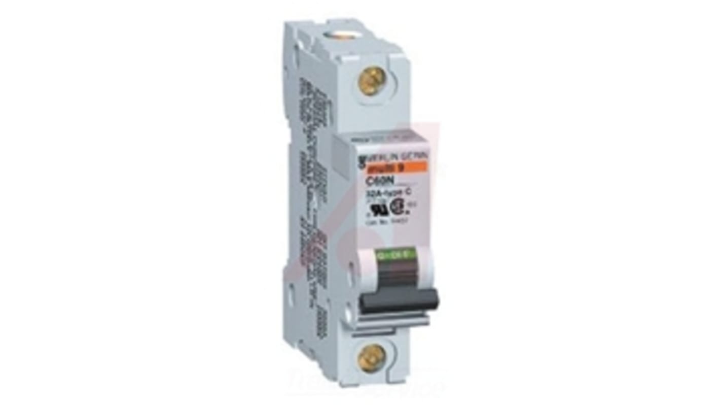 Schneider Electric C60 MCB Leitungsschutzschalter Typ C, 1-polig 3A 277V, Abschaltvermögen 5 kA Acti 9