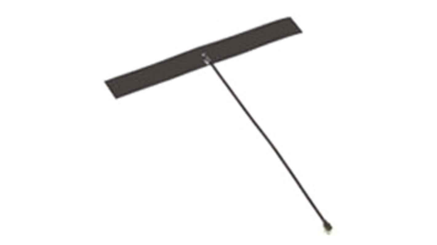 Molex Antenna 2G (GSM/GPRS), 3G (UTMS), 4G (LTE) Négyzetes Ragasztó 105263-0003 Mindenirányú 3dBi 105263