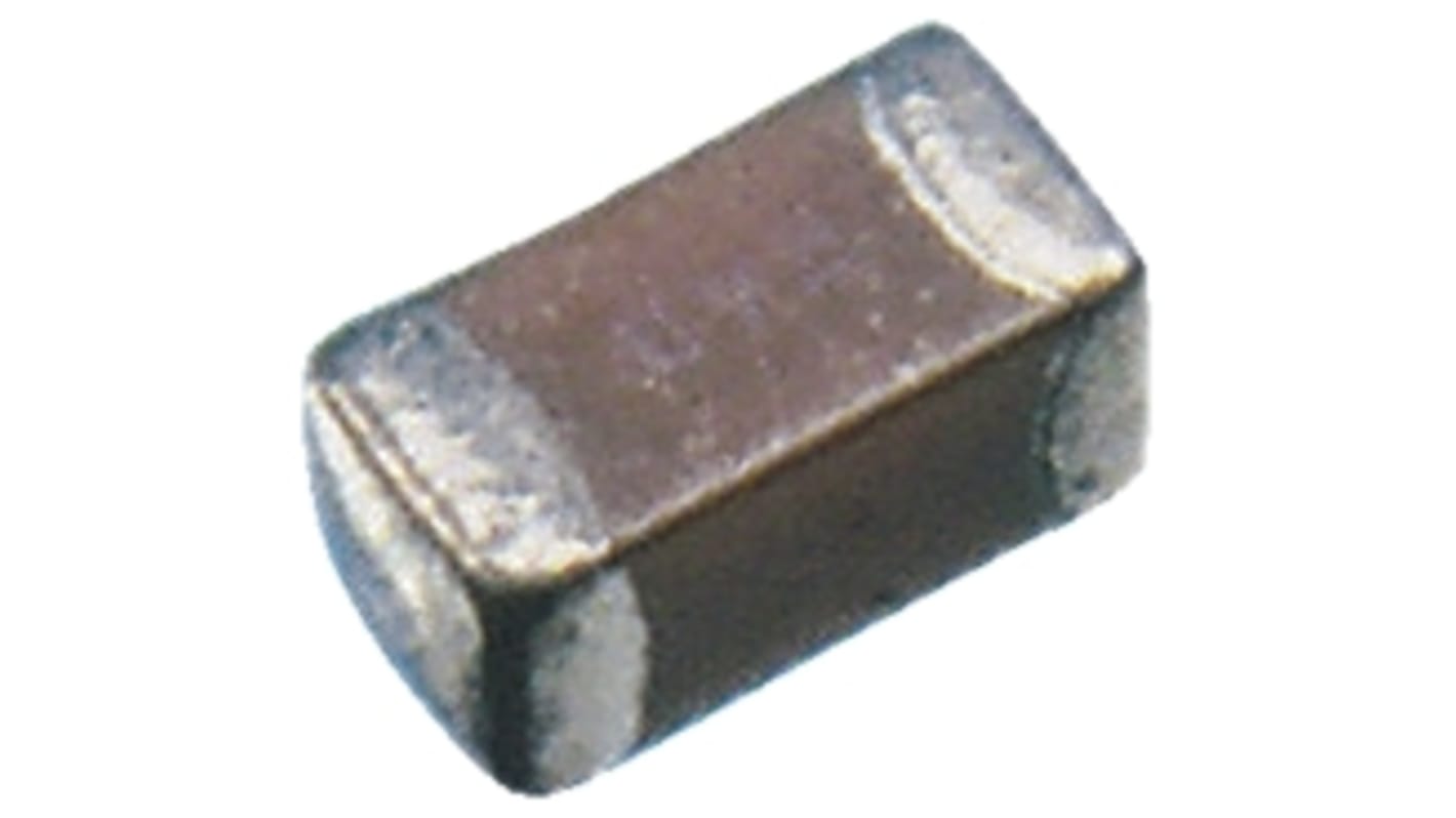 Condensateur céramique multicouche MLCC,  CMS, 1.5nF, 250V c.c., ±5%, diélectrique : U2J