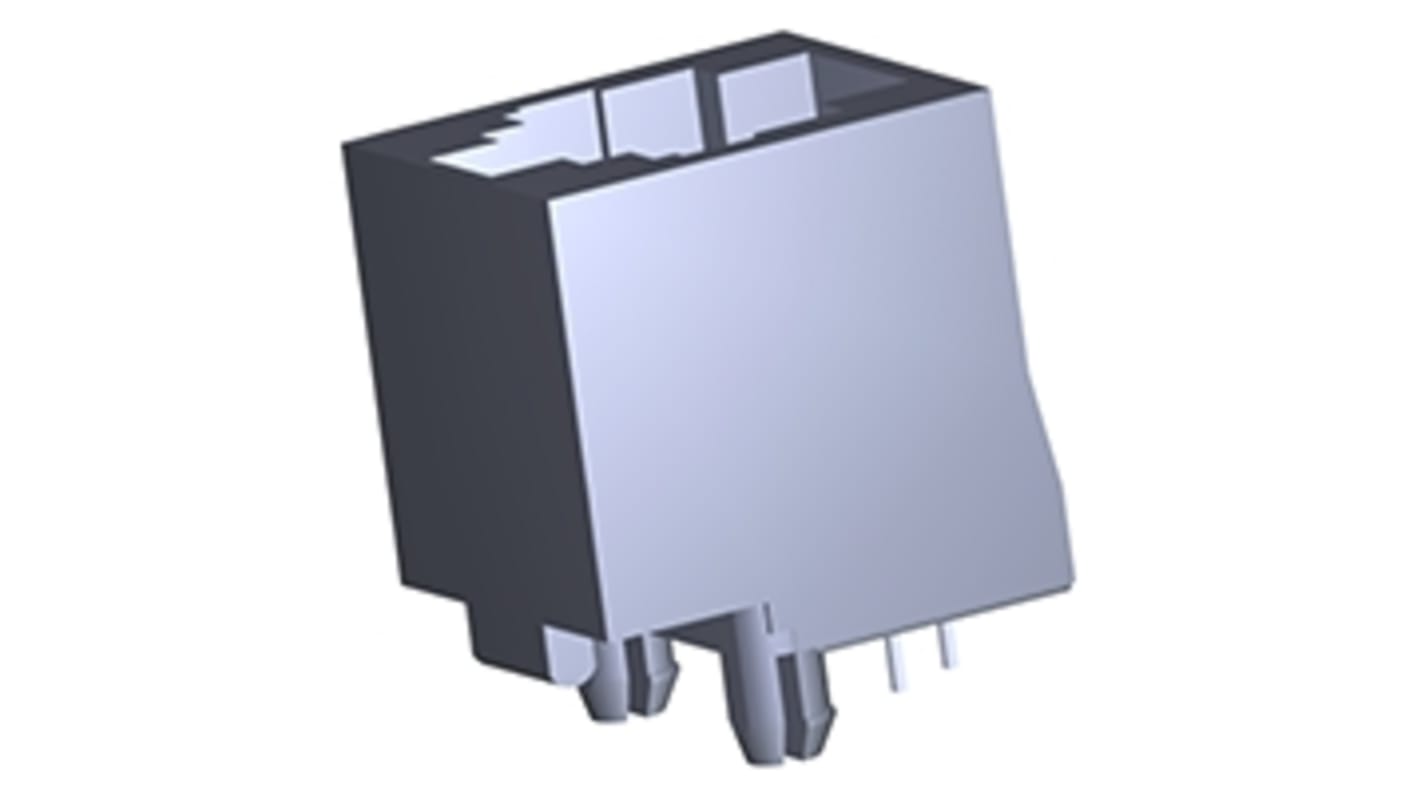 TE Connectivity 5569984 Cat.3 RJ11-Steckverbinder Buchse 2-polig Ungeschirmt PCB