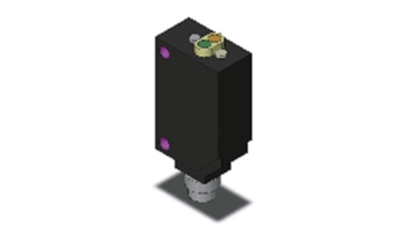 Omron Background Suppression Distance Sensor, Block Sensor, 25 mm → 300 mm Detection Range