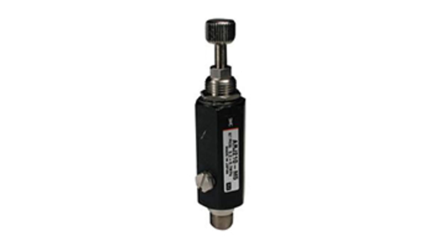 SMC M5 x 0.8 Pneumatic Regulator - 0.2MPa to 0.7MPa, M5, 0.8MPa max. input