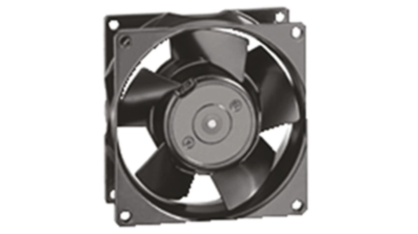 ebm-papst 3000 Series Axial Fan, 115 V ac, AC Operation, 73m³/h, 8W, 92 x 92 x 38mm