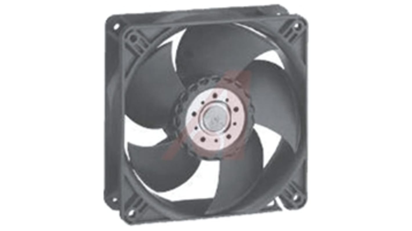 ebm-papst 4400 Series Axial Fan, 12 V dc, DC Operation, 184m³/h, 4.2W, 119 x 119 x 38mm