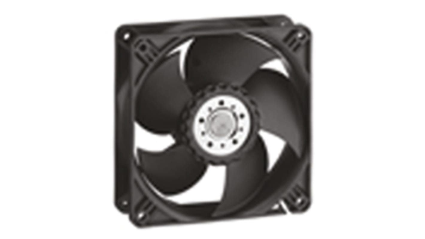 Ventilateur axial 4400 ebm-papst 48 V c.c., 240m³/h, 119 x 119 x 38mm, 8.6W