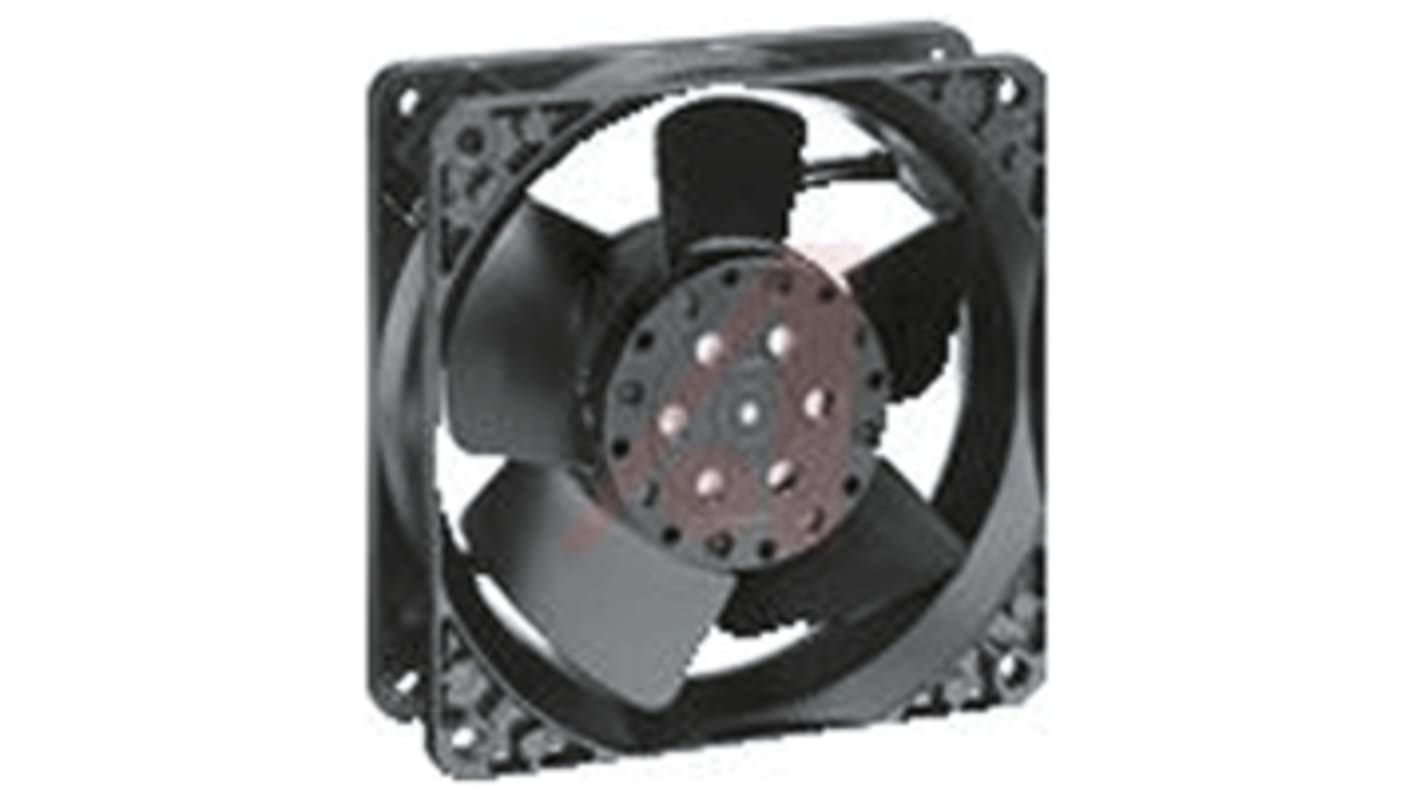 Axiální ventilátor, řada: 4000 N AC, 119 x 119 x 38mm, průtok vzduchu: 123m³/h 18W 230 V AC