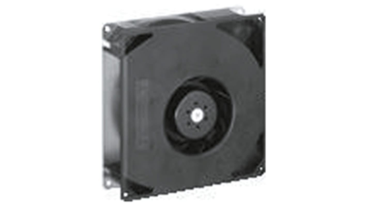 ebm-papst RG 160 N Series Centrifugal Fan, 48 V dc, 209m³/h, DC Operation, 220 x 220 x 56mm