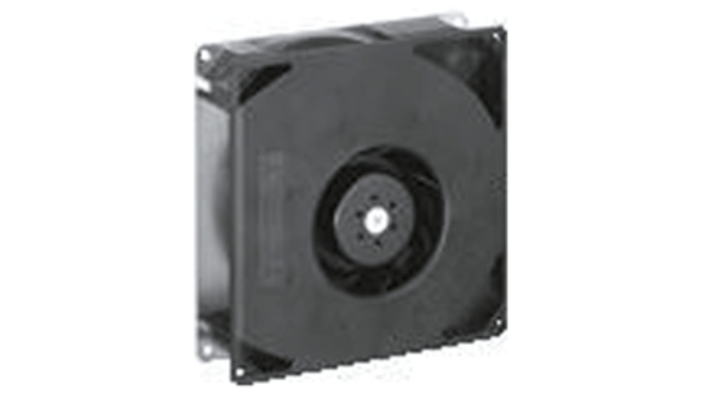 Ventilador centrífugo ebm-papst de 220 x 220 x 56mm, alim 48 V dc, caudal 209m³/h, 66dB, 2850rpm