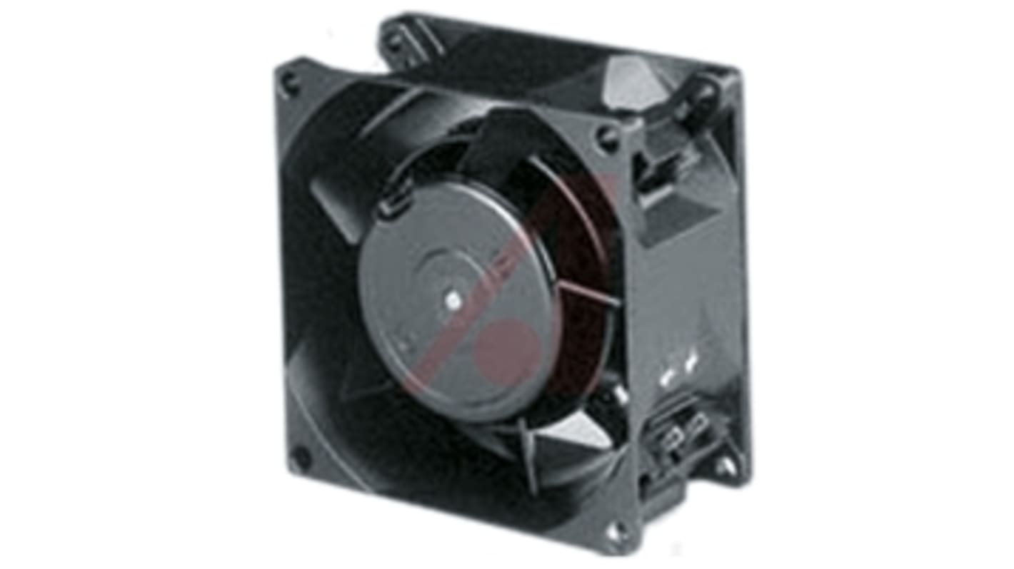 ebm-papst 8000 V Series Axial Fan, 230 V ac, AC Operation, 35.68m³/h, 8W, 80 x 80 x 38mm