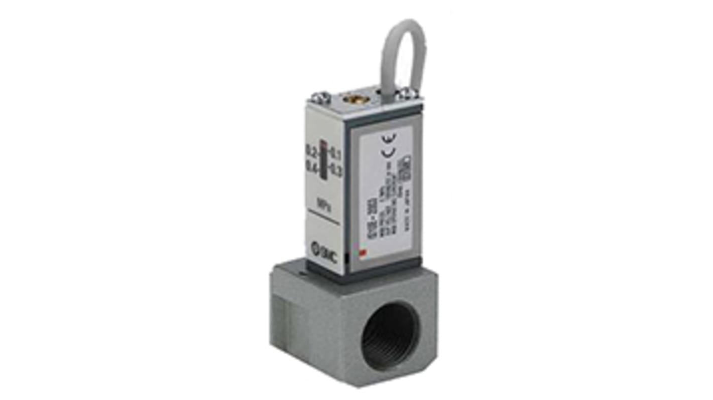 SMC Pressure Switch, G 1/4 in 0.7 MPa