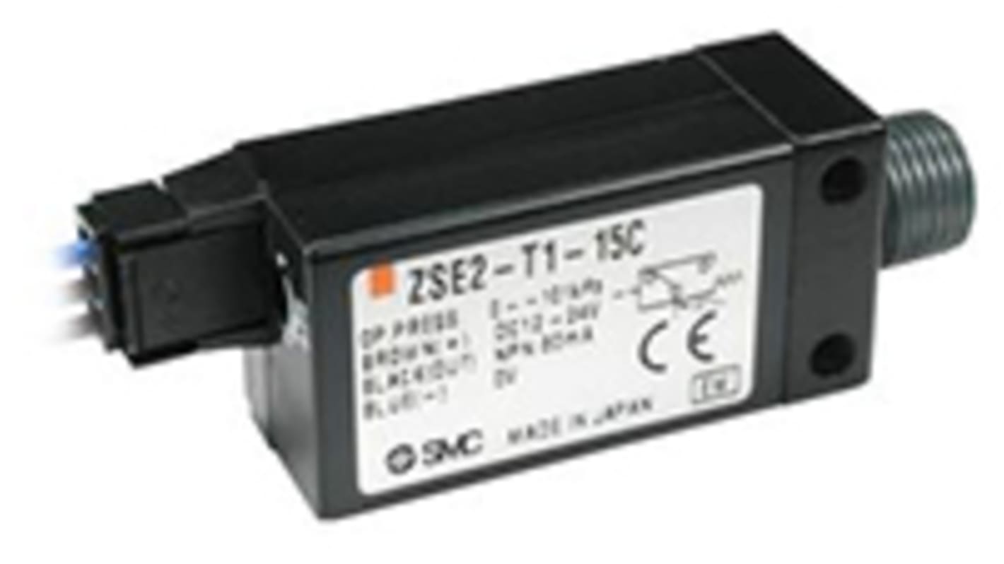 SMC Pressure Switch, IP40 0 kPa