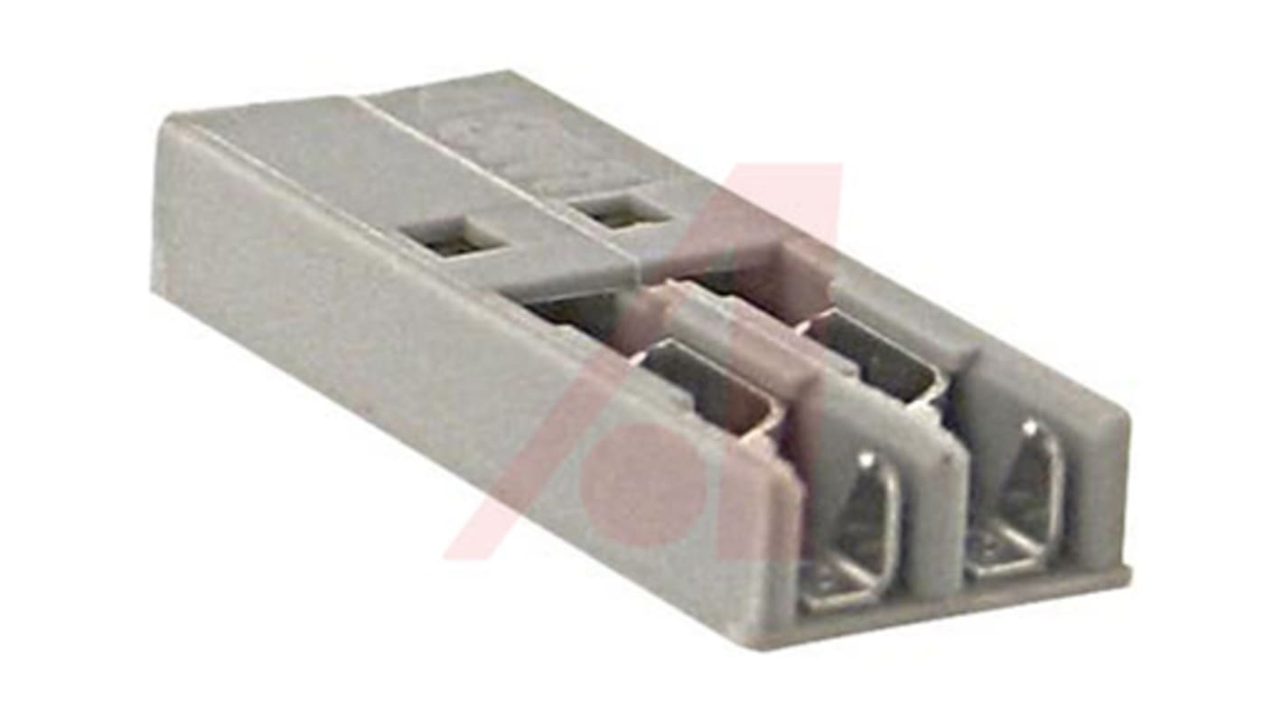 3M 2-Way IDC Connector Socket for Cable Mount, 1-Row