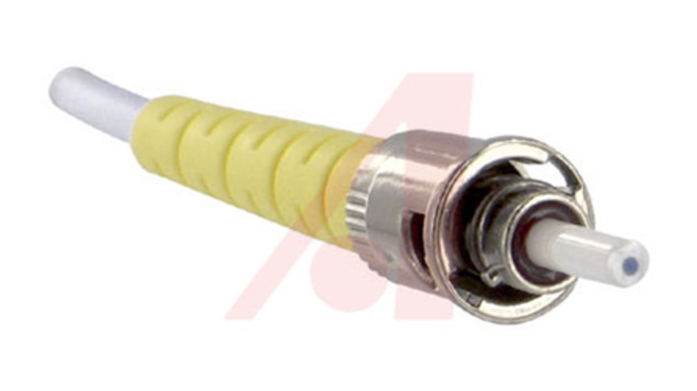 3M 8100 ST Series , ST Single Mode Fibre Optic Connector, OM3, OM4 125μm Fibre Size, <0.2dB Insertion Loss