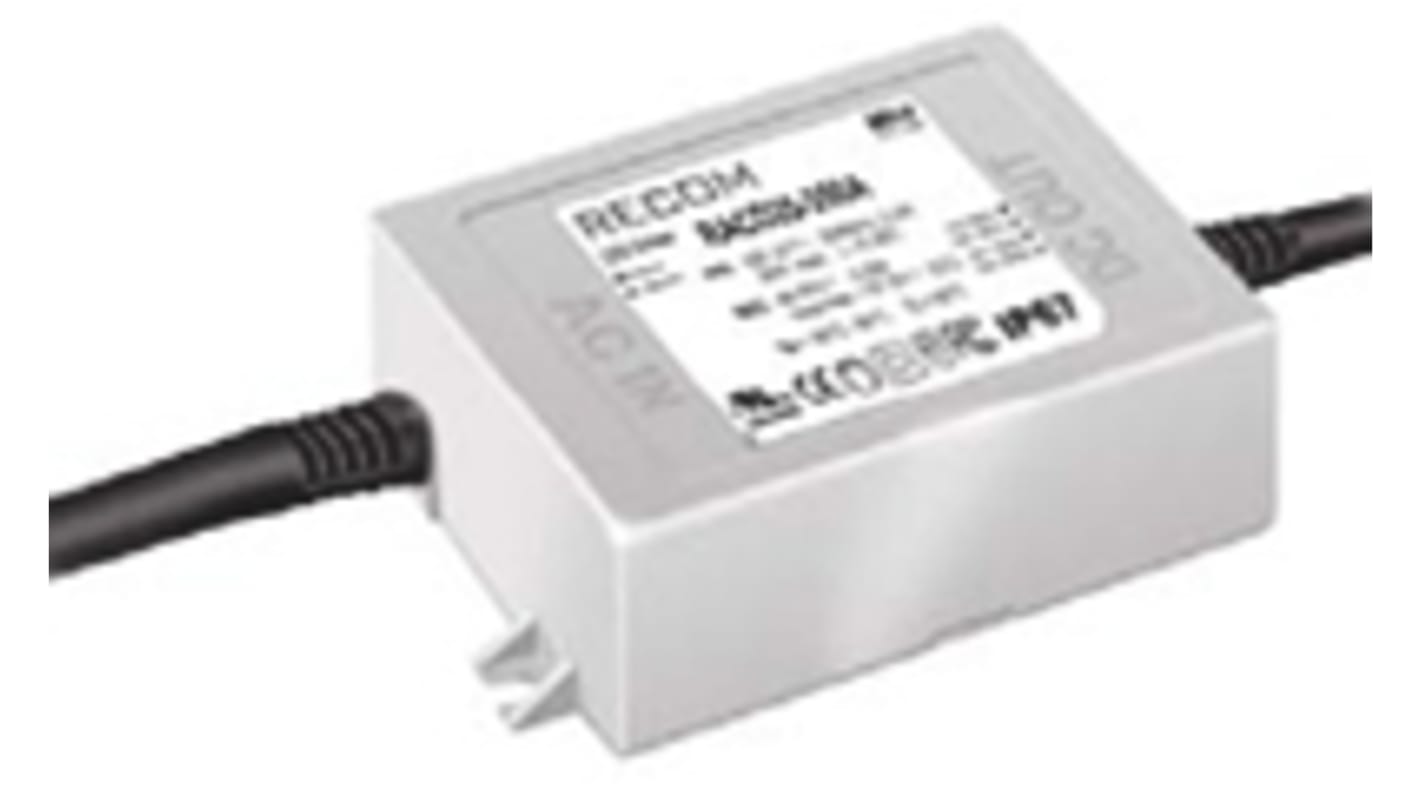 Recom, 9 → 12V Output, 25W Output, 2.1A Output, Constant Current