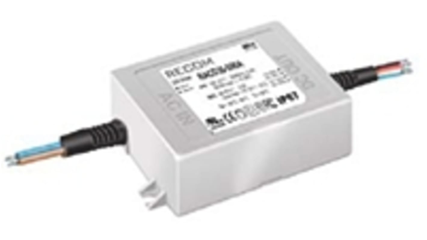 Driver LED Recom, 36W, IN 90 → 305V ca, OUT 24 → 36V, 1A