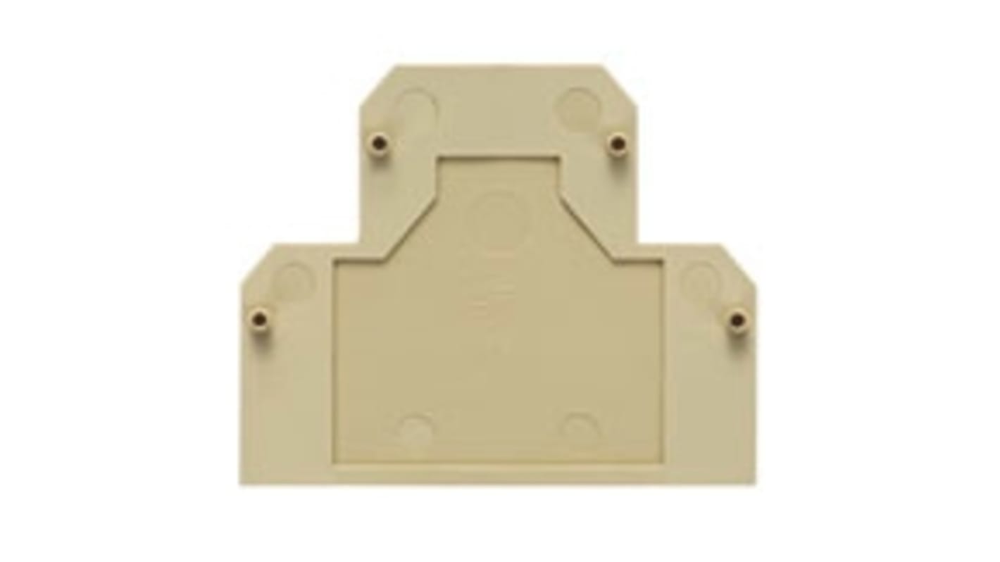 Weidmüller SAK Series End Cover for Use with SAK-Series Modular Terminals