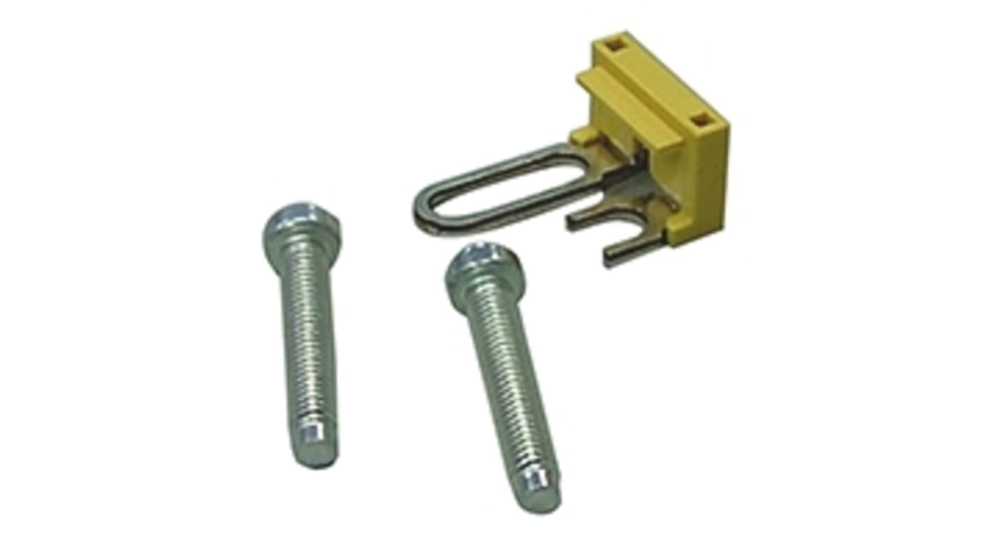 Wieland WKN Series 3-Pole Sliding Short Circuit Slide for Use with WKN 6 TK Terminal Block 56.106.0055.0 , 56.106.0155.0