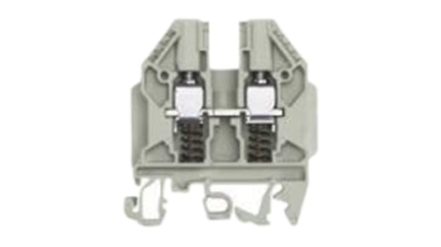 Wieland WKN Series Grey DIN Rail Terminal Block, 0.5 → 10mm², Single-Level, Screw Termination