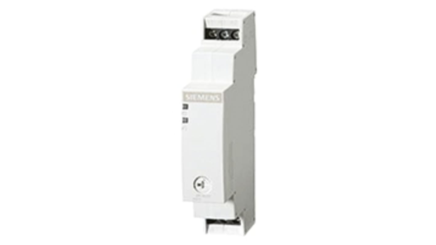 Siemens DIN Rail Mount Timer Relay, 100 → 127V, 1-Contact, 0.5 → 10s, 1-Function, SPDT