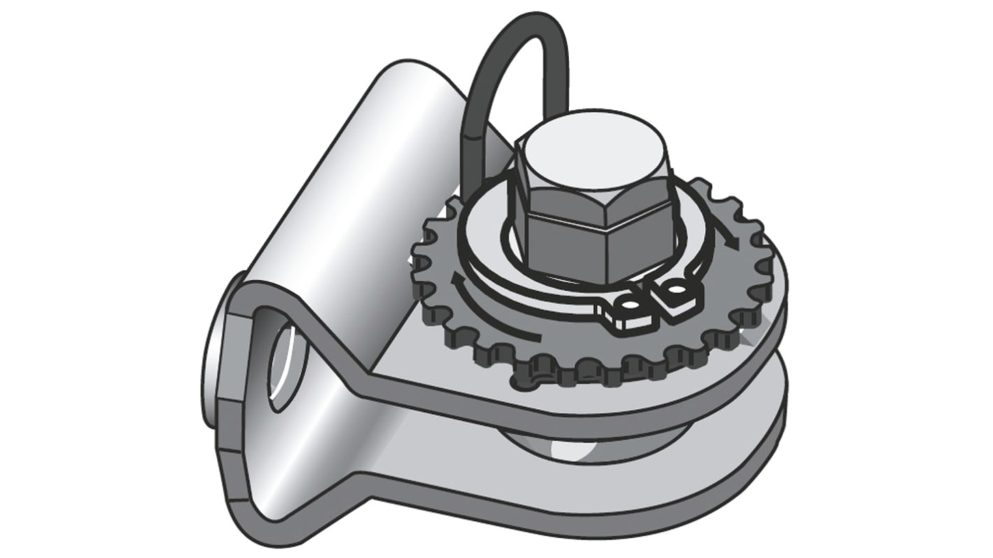 Cable Tensioner XY2CZ210, pro použití s: Tahový lankový spínač XY2C Telemecanique Sensors