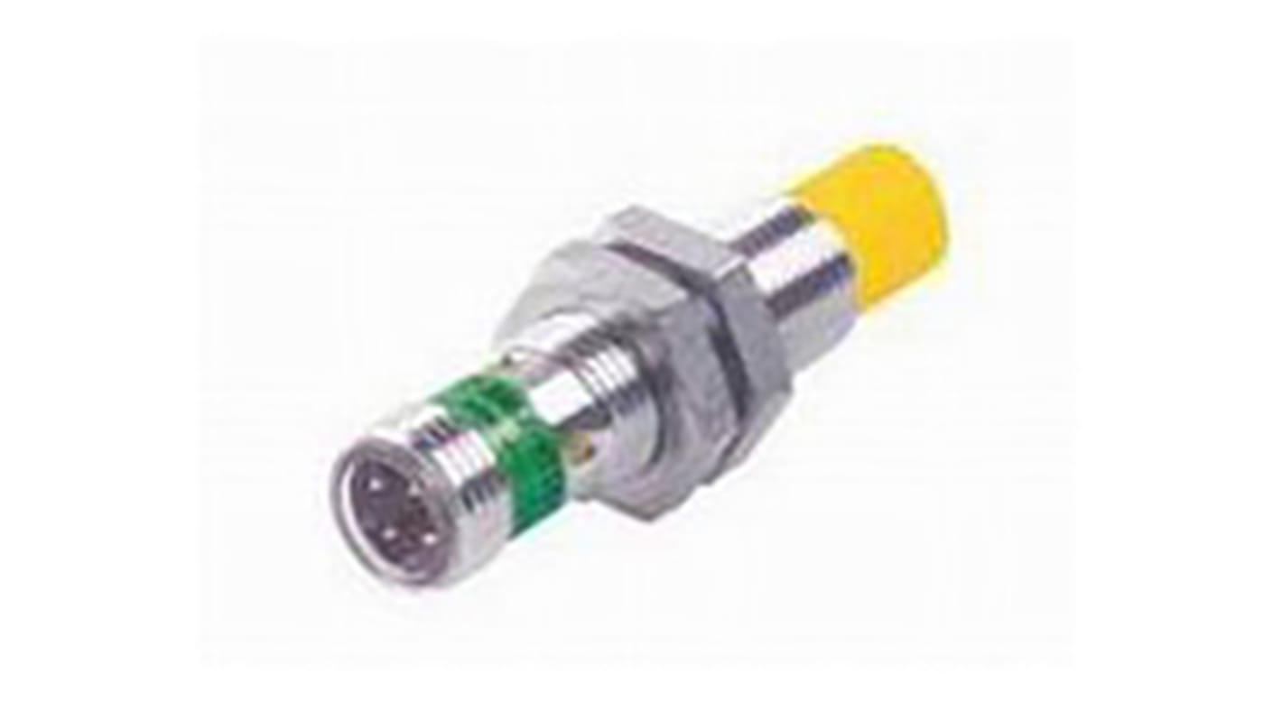 Sensor de proximidad Turck, M12 x 1, alcance 10 mm, salida NPN, 10 → 30 V dc, IP68, 1kHz