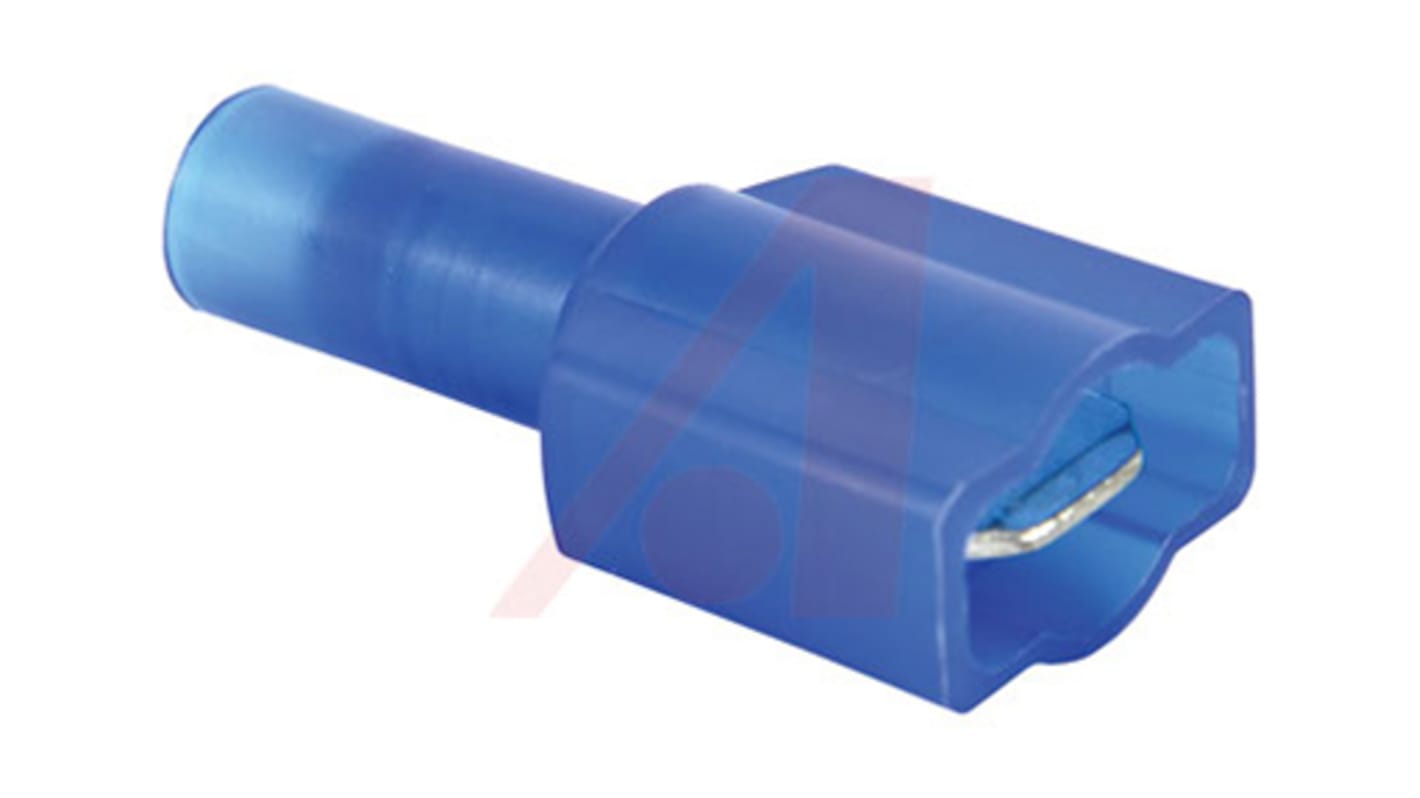 3M MTI Blue Insulated Male Spade Connector, Tab, 0.25 x 0.032in Tab Size