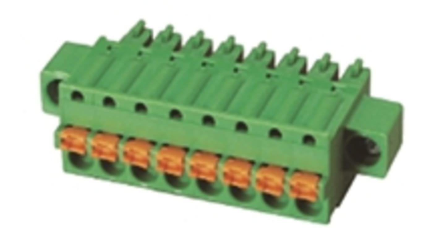 RS PRO PCB Terminal Block, 2-Contact, 3.5mm Pitch, Through Hole Mount, Screw Termination