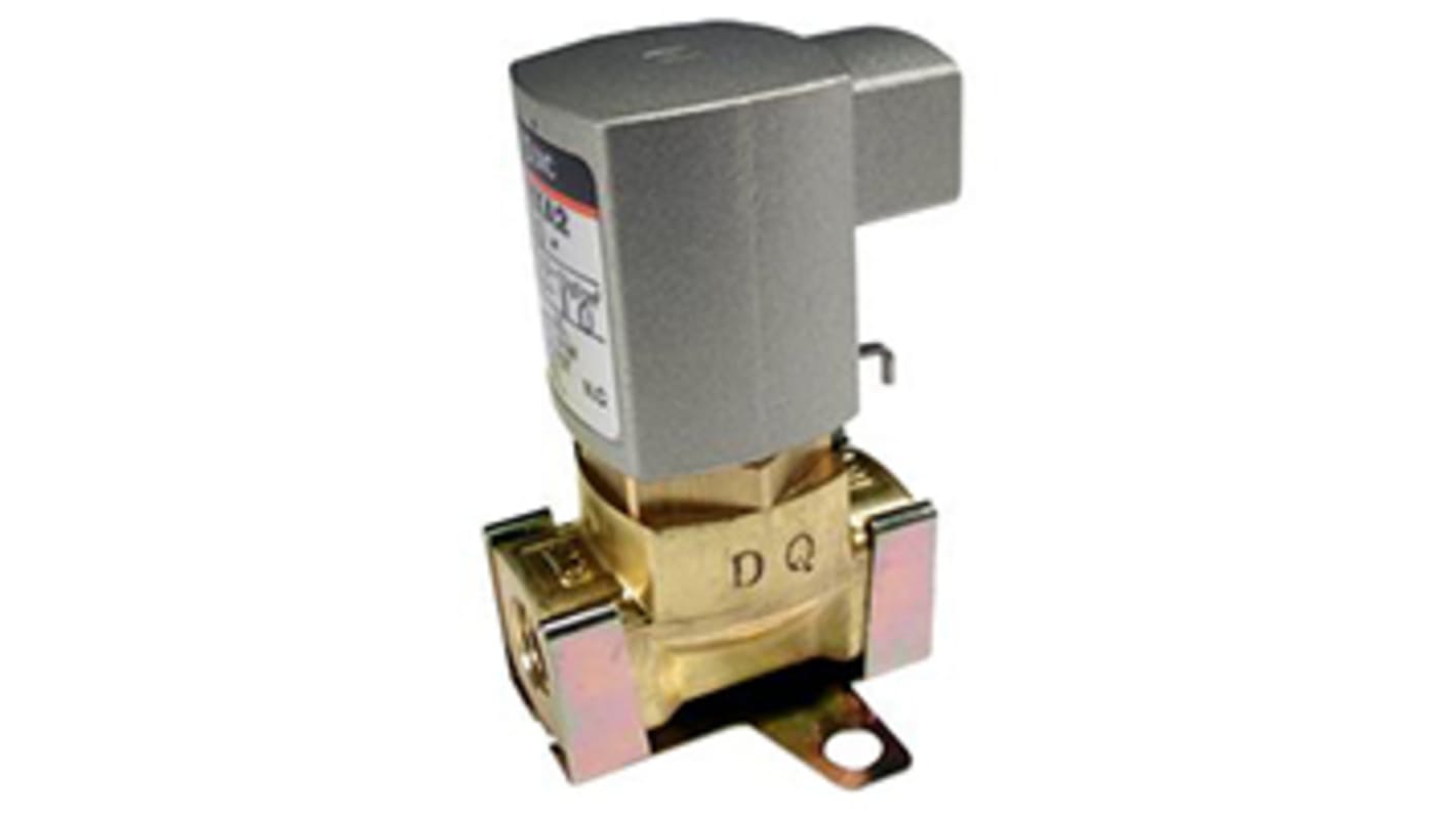 SMC Solenoid Valve VXA2120-02F-1-B, 2 port(s) , NC, 1/4in