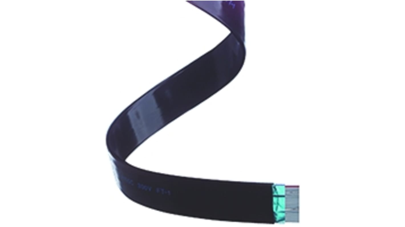 Amphenol Spectra-Strip Series Ribbon Cable, 25-Way, 1.27mm Pitch