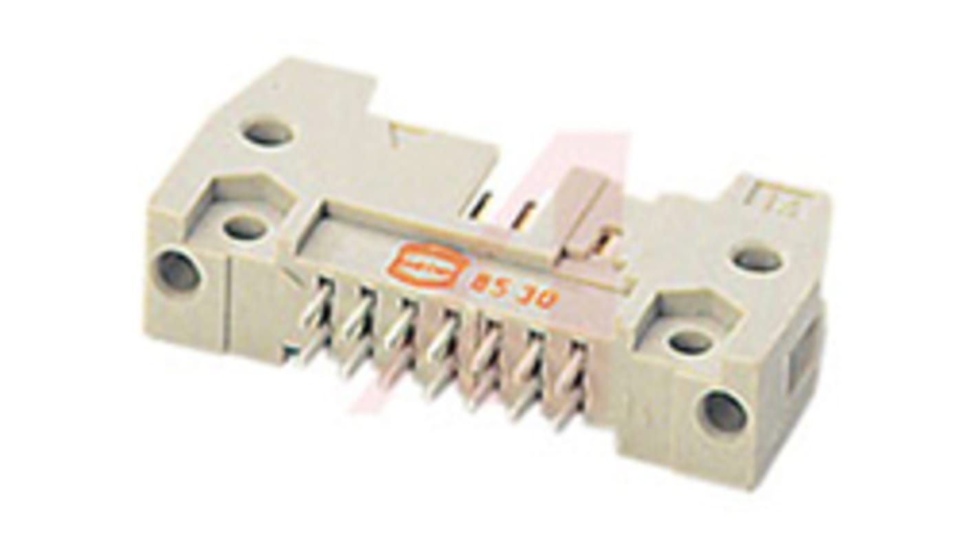HARTING 基板接続用ピンヘッダ 6極 2.54mm 09185065904