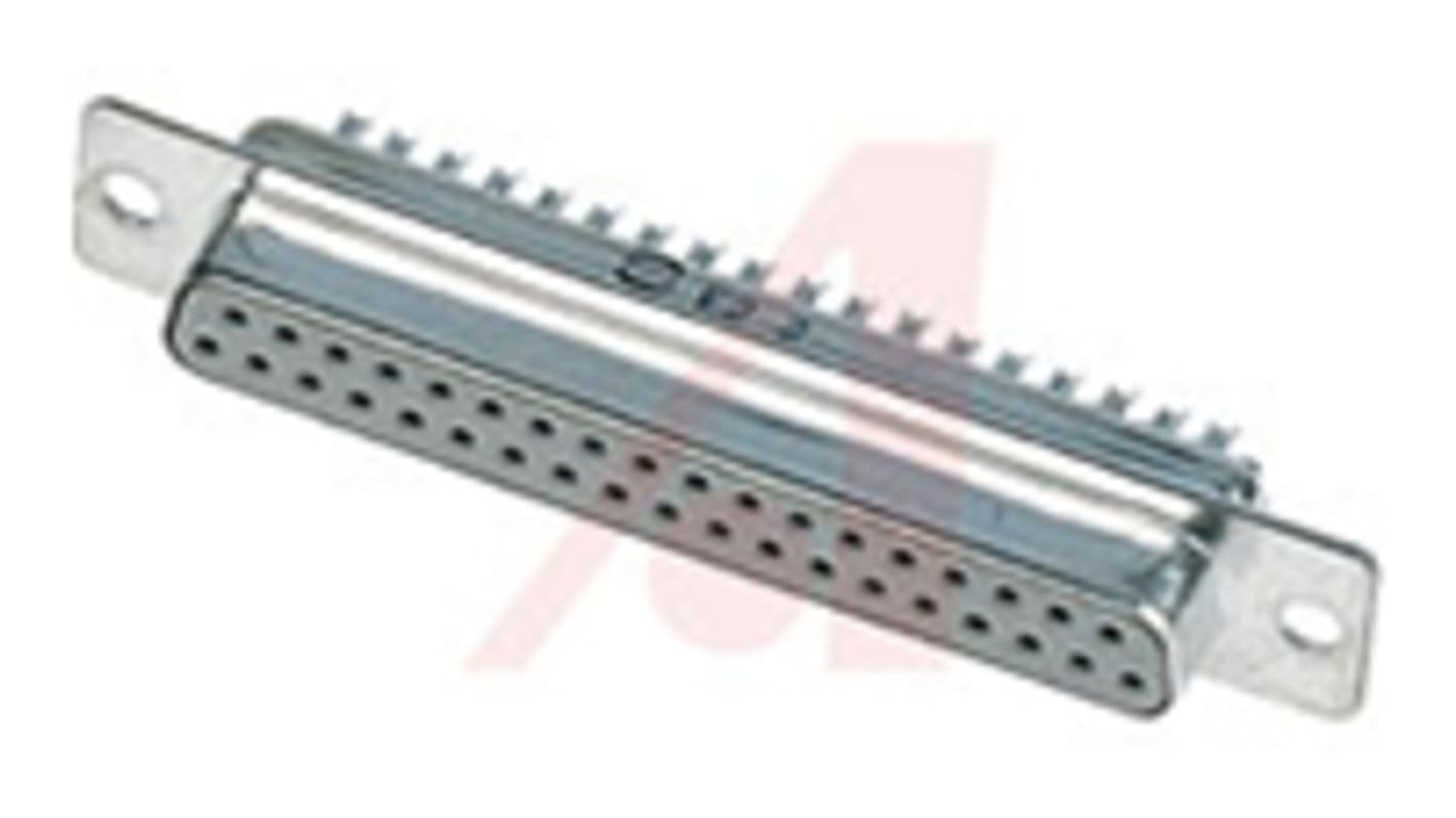 Conector D-sub HARTING, Serie D-Sub Standard, paso 2.77mm, Recto, Montaje en Panel Mount, Hembra, Terminación Soldador,