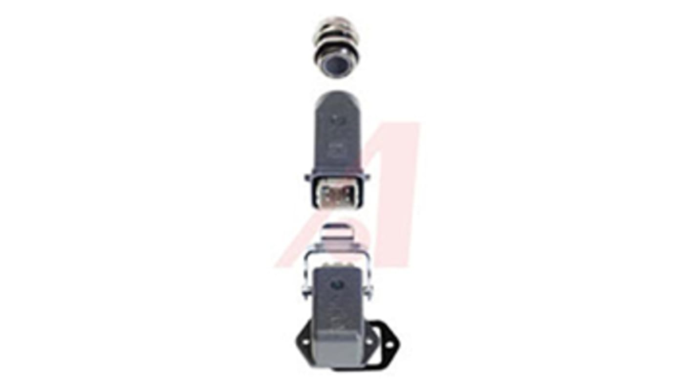 Conector de potencia HARTING HAN 4A de 4 vías, 230 / 400 V, 10A, IP67, con rosca M20