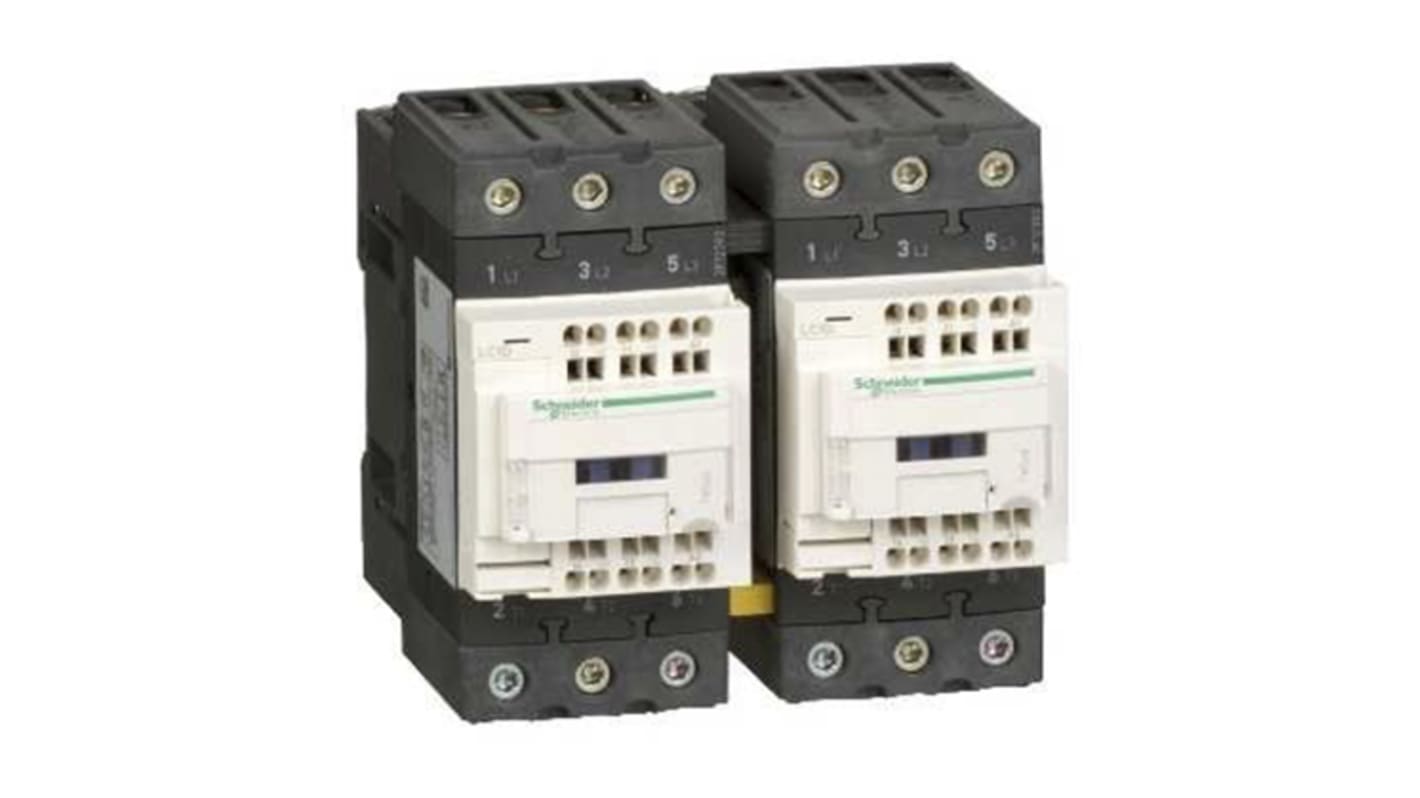 Schneider Electric LC2D Series Contactor, 440 V ac Coil, 65 A