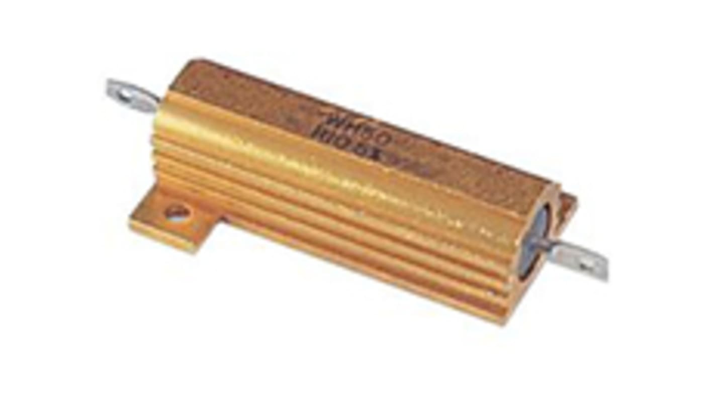 Resistor de bobinado de alta potencia, Vishay, 2Ω, ±1%, 25W, Axial, Serie RH