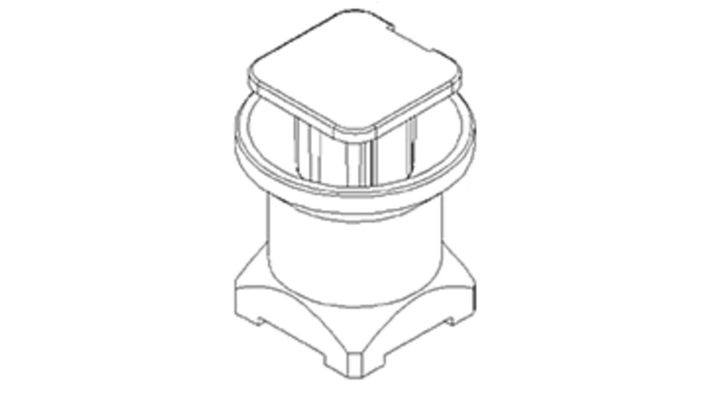 Conector coaxial Radiall R222M00740W, Macho, Recto, Impedancia 50Ω, Montaje Superficial, Terminación de Montaje