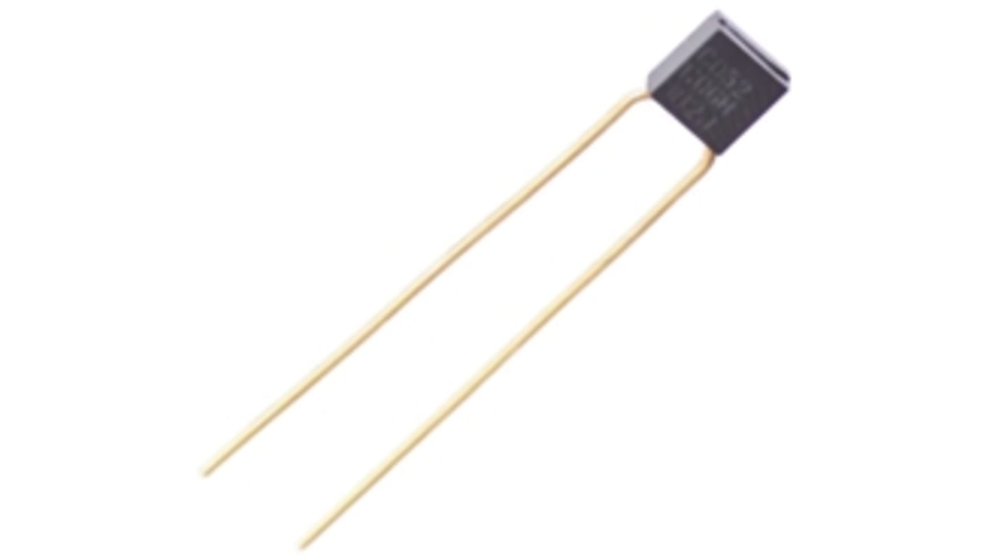 KEMET 10pF Multilayer Ceramic Capacitor MLCC, 200V dc V, ±5% , Through Hole