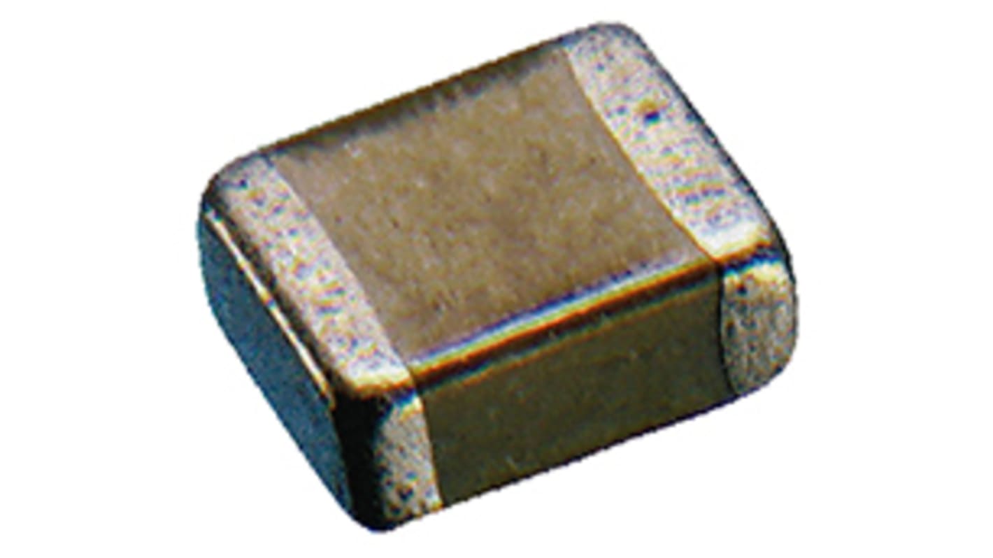 Murata 47pF Multilayer Ceramic Capacitor MLCC, 630V dc V, ±5% , SMD